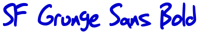 SF Grunge Sans Bold шрифт